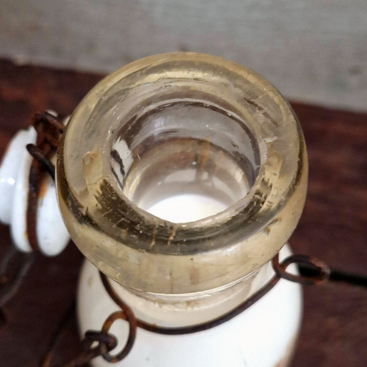 Bouteille de lait « H. Demeester, Paris » - Début XXe