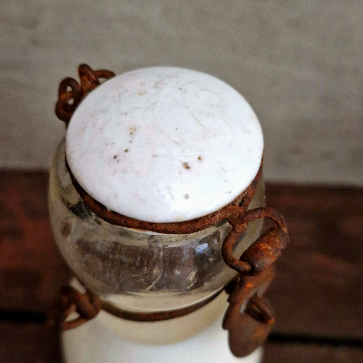Ancienne bouteille «  Lait de Normandie, Paris »