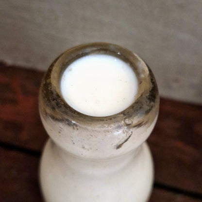 Bouteille de laiterie début XXe, « Fermes d'Orgeval »