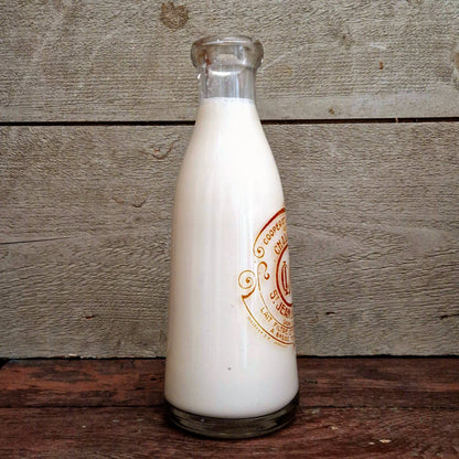 Bouteille de lait « Coopérative Laitière Chalonnaise »