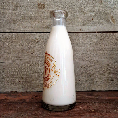 Bouteille de lait « Coopérative Laitière Chalonnaise »