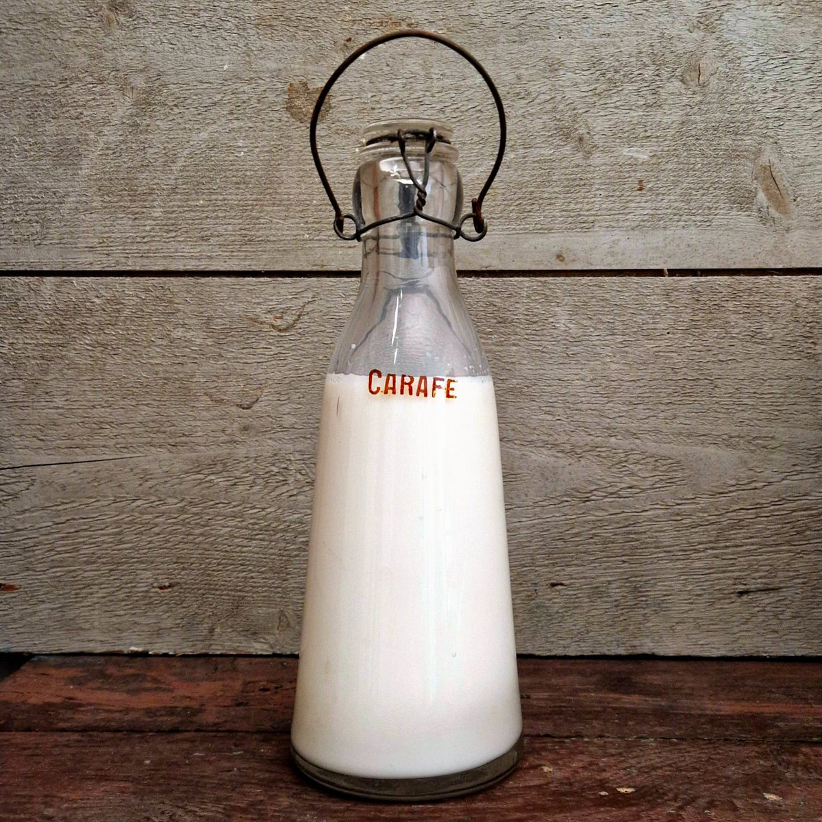 Bouteille de laiterie ancienne, « J. Birons Paris »