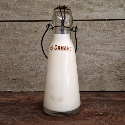 Ancienne bouteille de lait « J. Birons » Paris