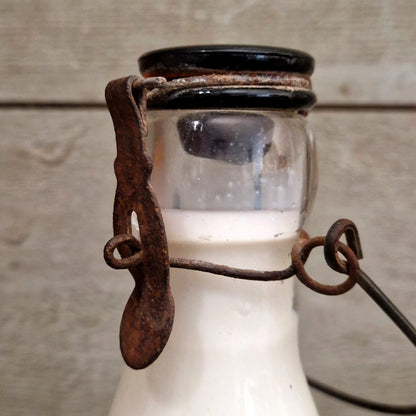 Bouteille de lait « Grande Laiterie Normande », Début XXe