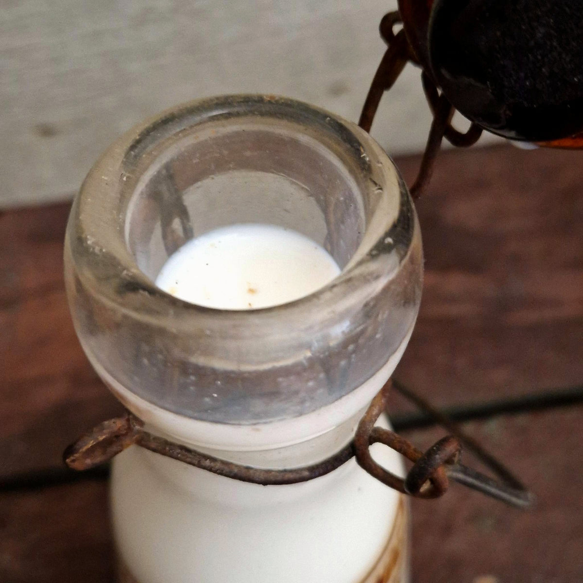 Bouteille de lait « Grande Laiterie Normande », Début XXe
