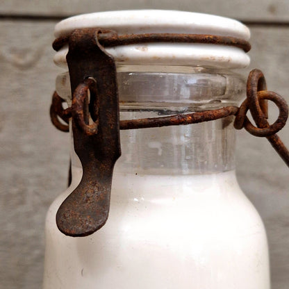 Ancienne bouteille de lait « Baratier,  Paris »