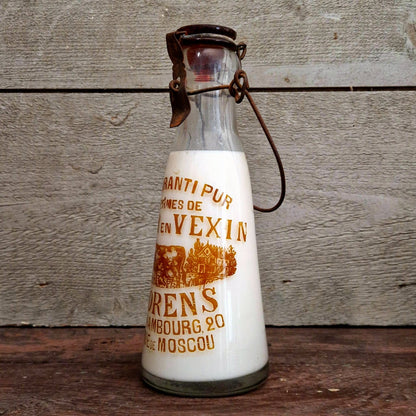 "Thorens – Magny-en-Vexin" milk bottle, early 20th century