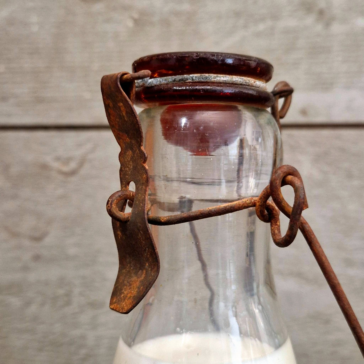 "Thorens – Magny-en-Vexin" milk bottle, early 20th century