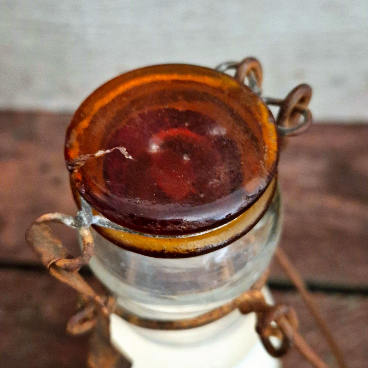 "Thorens – Magny-en-Vexin" milk bottle, early 20th century