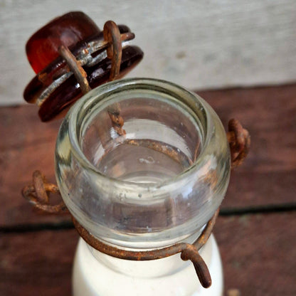 "Thorens – Magny-en-Vexin" milk bottle, early 20th century