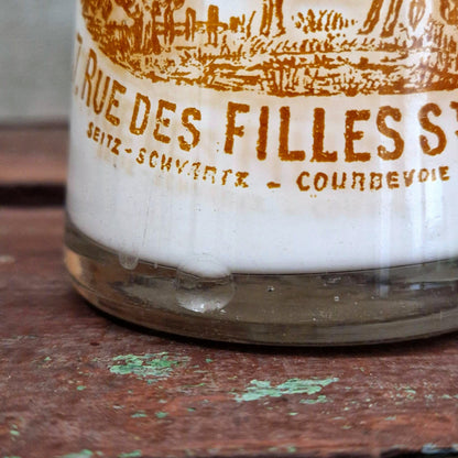 Bouteille de lait « Martin - Lait pur pasteurisé », Courbevoie