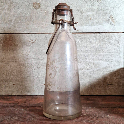 Bouteille de lait « Ferme Orléanaise - J. Vincent »