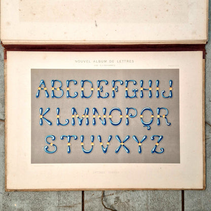 « Modèles de lettres pour peintre » - Ducompex, ca 1885