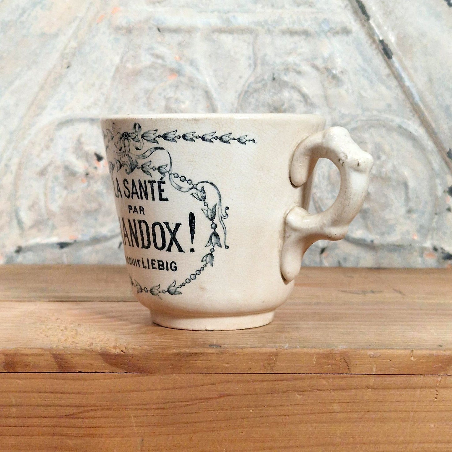 Mug "Health by Viandox", Badonviller - Circa 1920