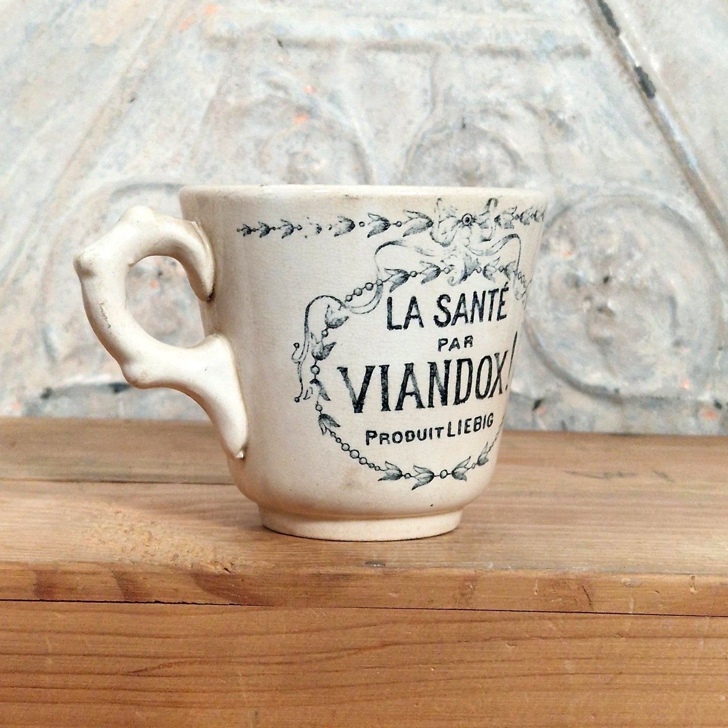 Mug "Health by Viandox", Badonviller - Circa 1920