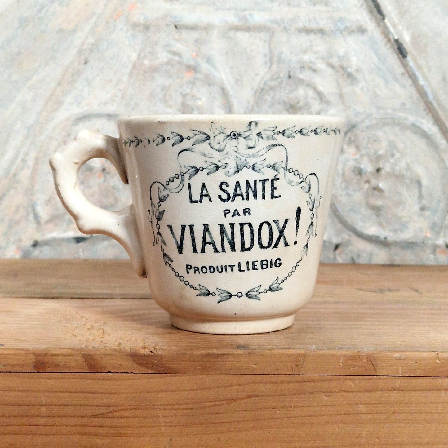 Mug "Health by Viandox", Badonviller - Circa 1920