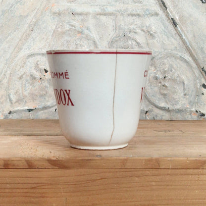 Tasse « Consommé Viandox » - Sarreguemines, 1925-1930