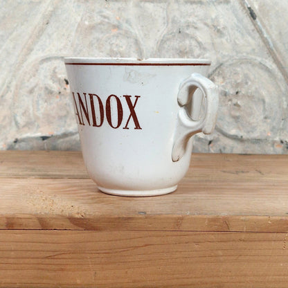 "Viandox" advertising cup - Sarreguemines, circa 1930