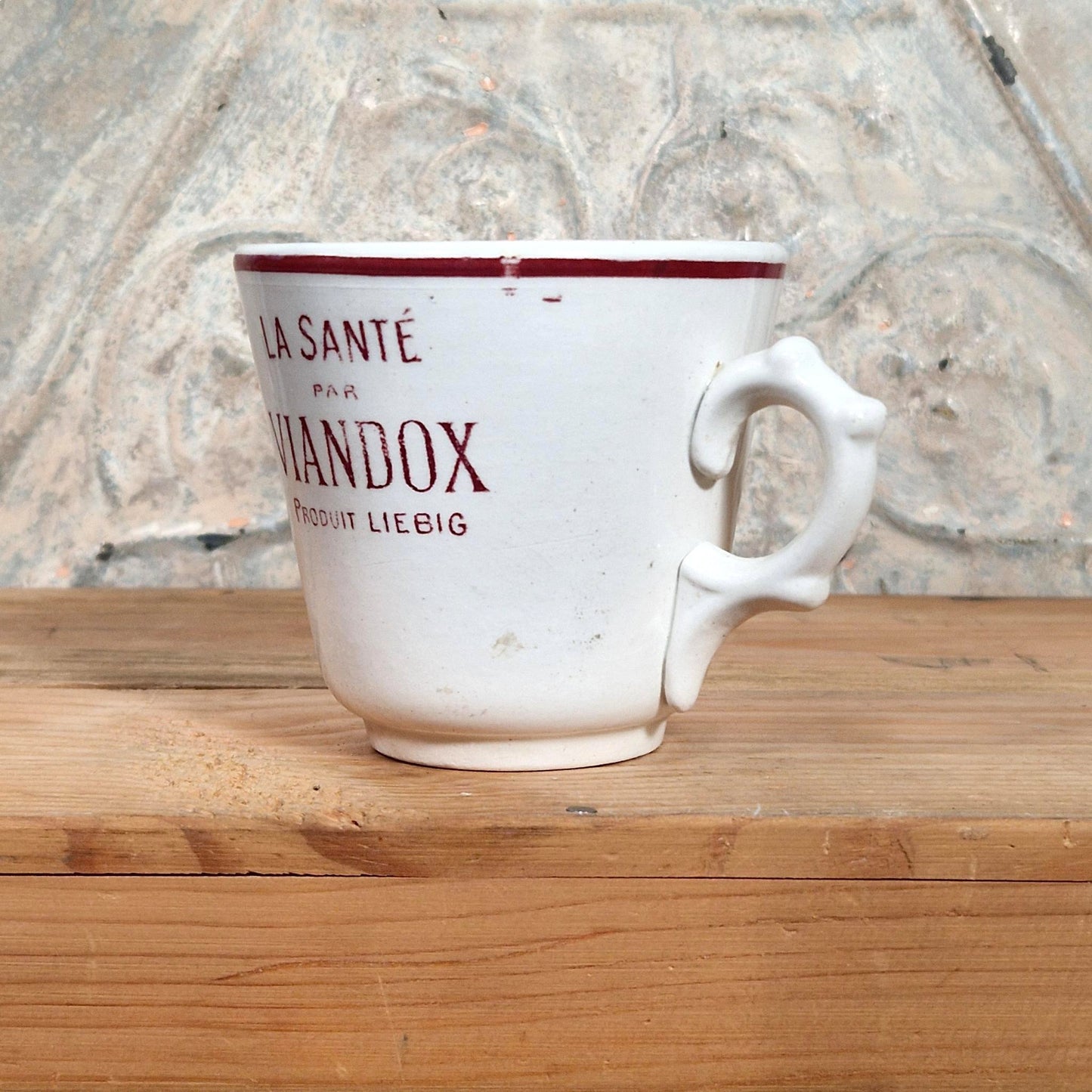 "Health through Viandox" Mug, Badonviller - Circa 1922