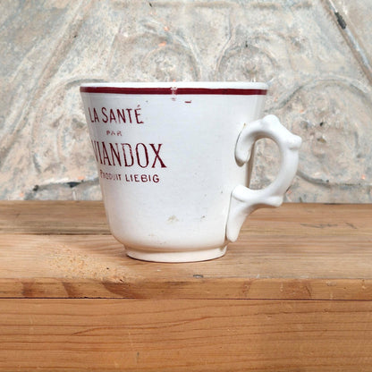 "Health through Viandox" Mug, Badonviller - Circa 1922