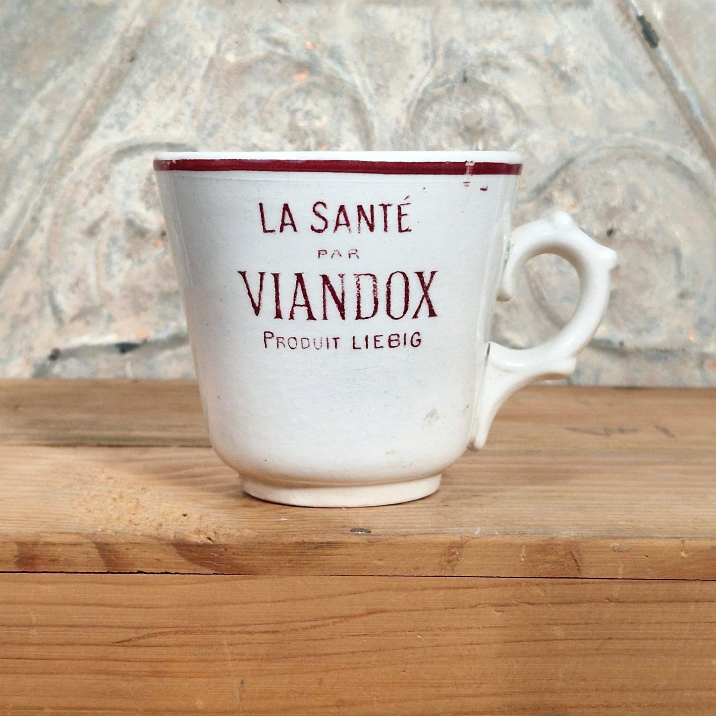 "Health through Viandox" Mug, Badonviller - Circa 1922