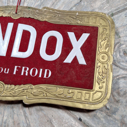 Ancien carton publicitaire « Viandox » - Vers 1930