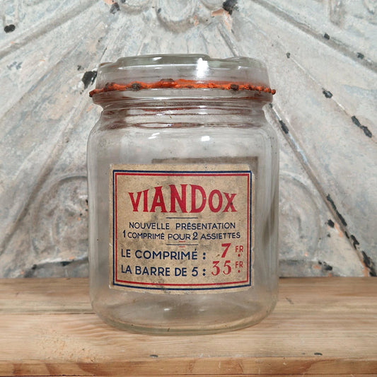 Bocal Viandox « Nouvelle présentation comprimé », Vers 1935