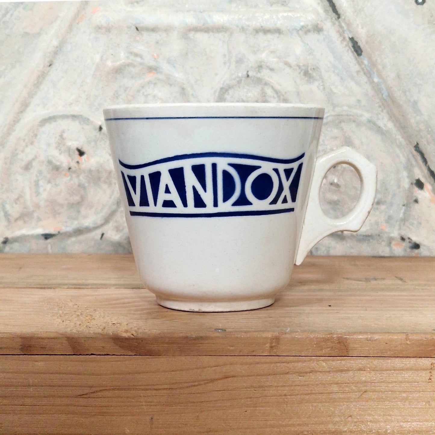 "Viandox" bistro mug - GIEN, Circa 1940