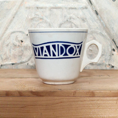 "Viandox" bistro mug - GIEN, Circa 1940