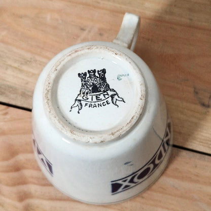 "Viandox" bistro mug - GIEN, Circa 1940