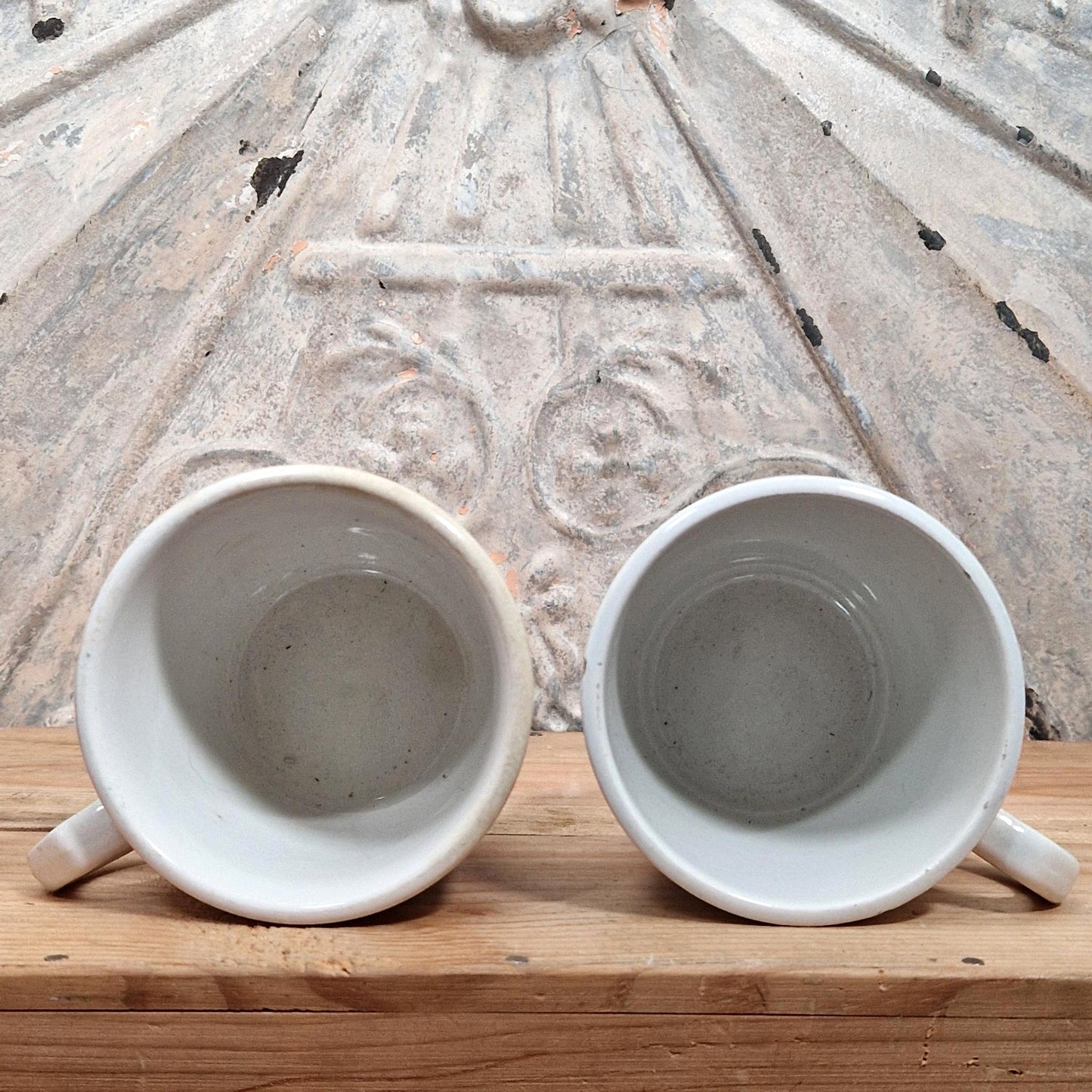 Lot de 4 tasses publicitaires « VIANDOX »