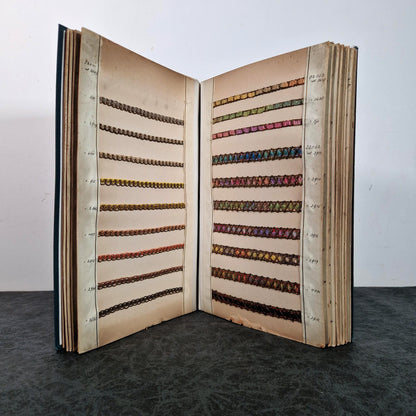 Catalogue de Passementerie XIXe, ≈ 290 échantillons, 30 p.