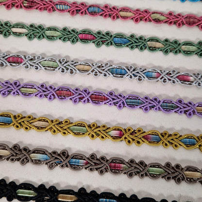 Catalogue de Passementerie XIXe, ≈ 290 échantillons, 30 p.