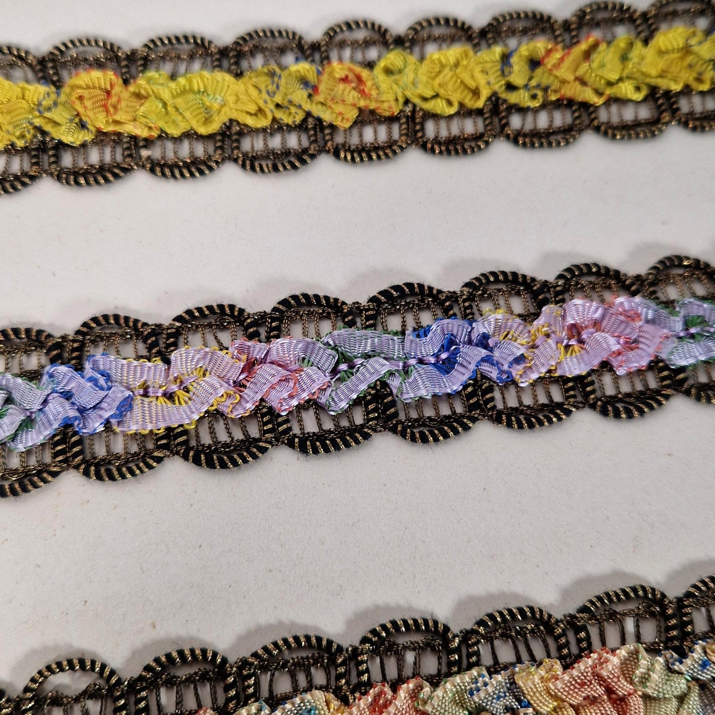 Catalogue de Passementerie XIXe, ≈ 290 échantillons, 30 p.