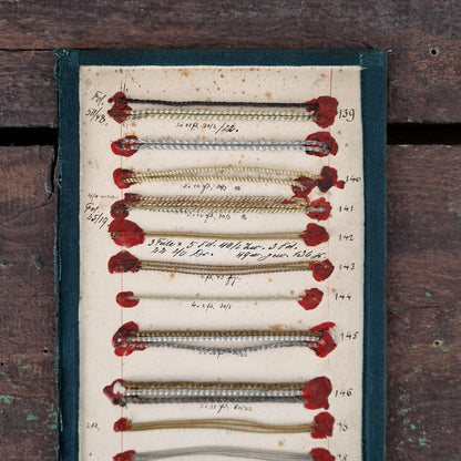 19th-century passementerie - Twisted fine cords