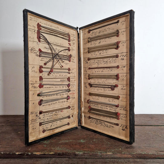 Planche double de passementerie métallique, XIXe