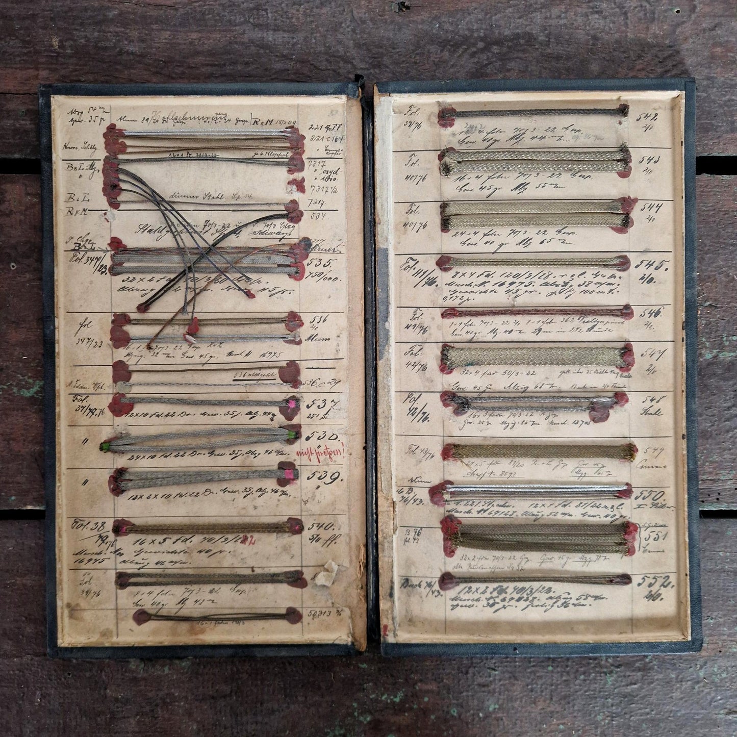 Planche double de passementerie métallique, XIXe