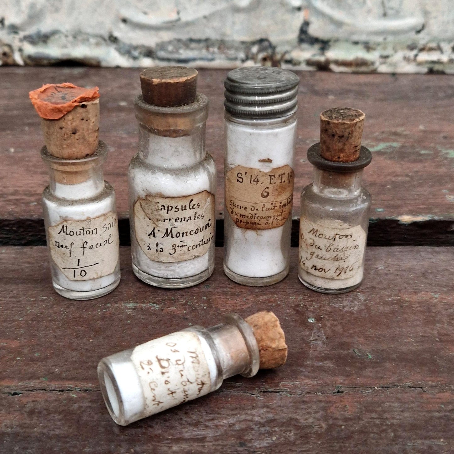 Lot of Experimental Bottles, Circa 1910 (l16)