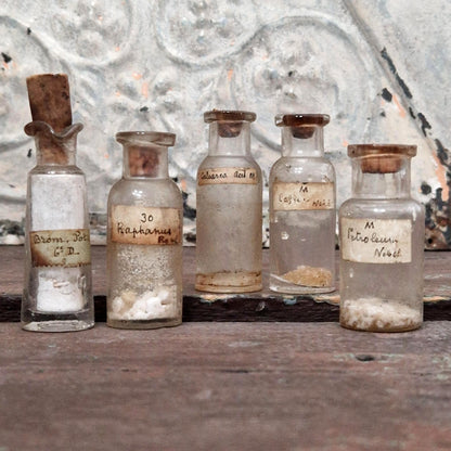 Fioles de laboratoire / officine homéopathique (l26)