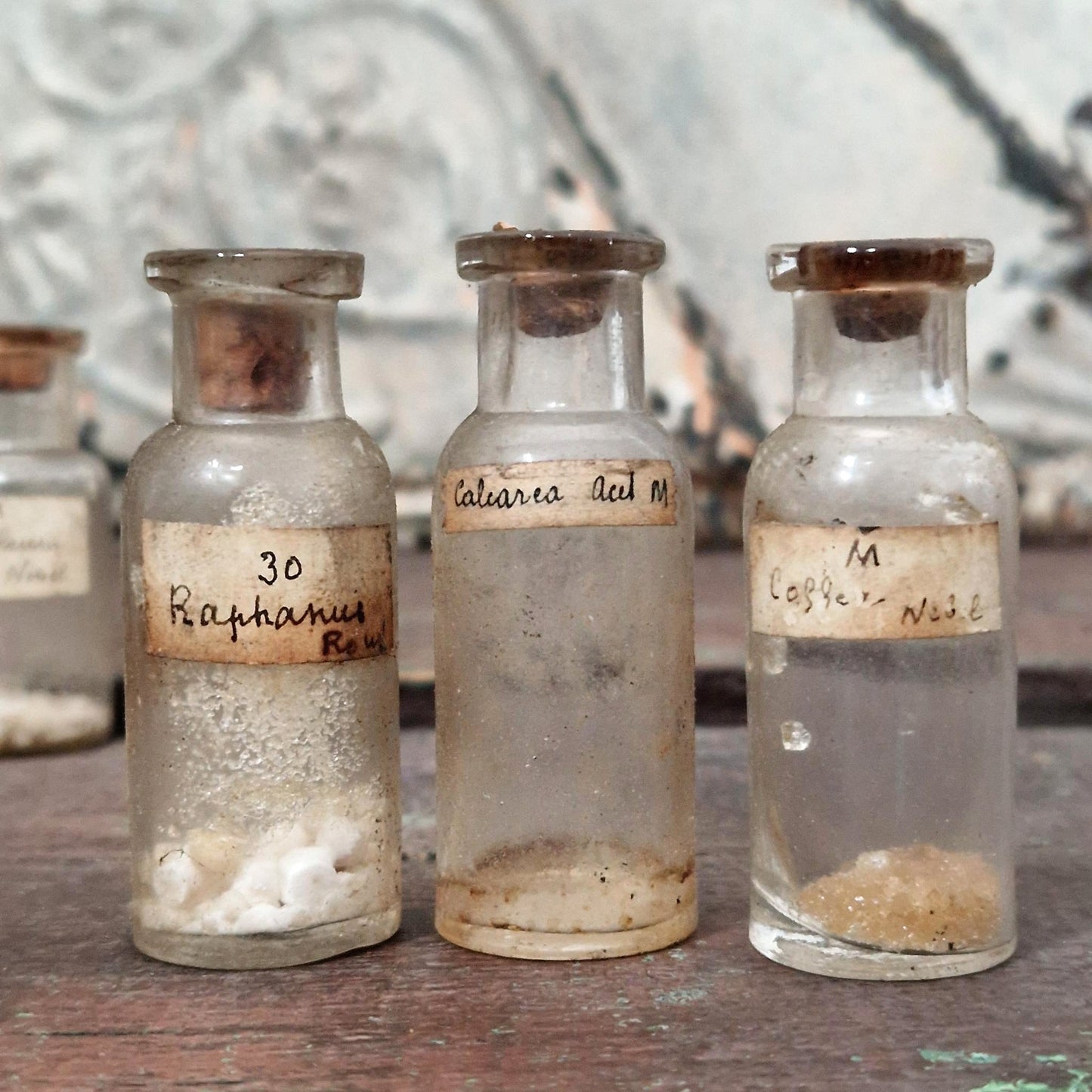 Fioles de laboratoire / officine homéopathique (l26)