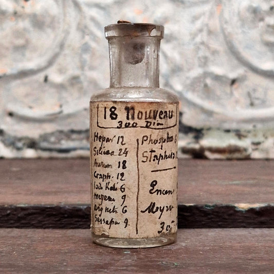 Vial of "Compound Medical Preparation", 1920 (f34)