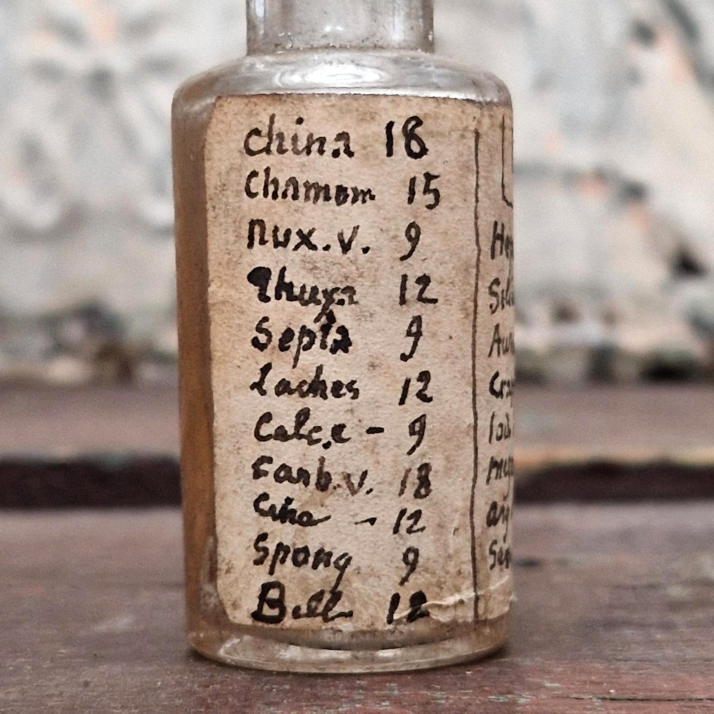 Vial of "Compound Medical Preparation", 1920 (f34)