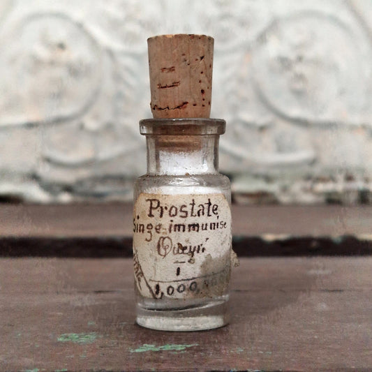Curiosity: "Prostate - Immunized Monkey" bottle (f50)