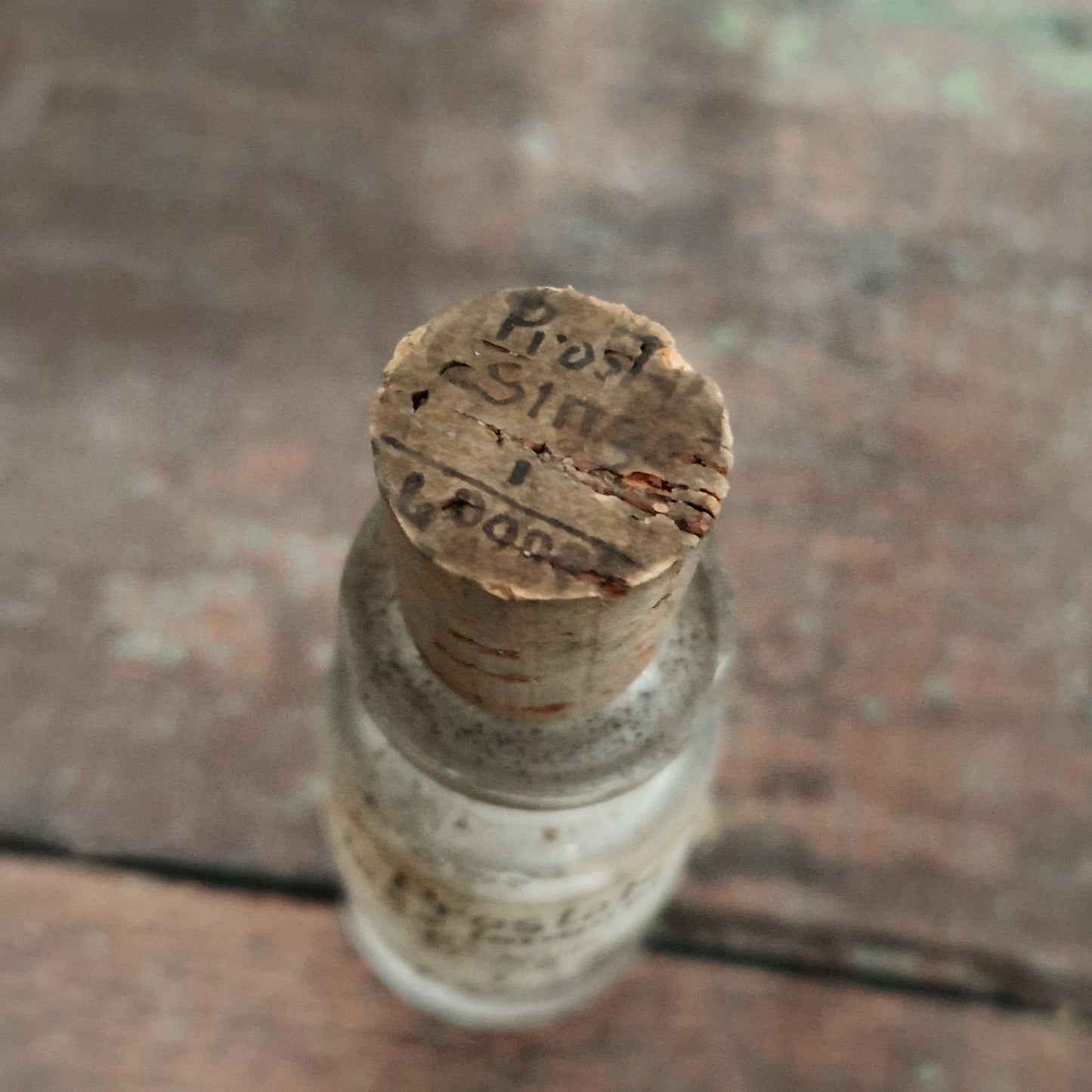 Curiosity: "Prostate - Immunized Monkey" bottle (f50)