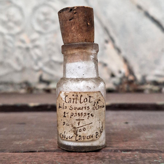 Experimental vial "White Mouse Clot" (f24)
