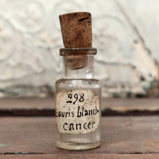 Lab flask "White mouse - Cancer", No. 298 (f3)