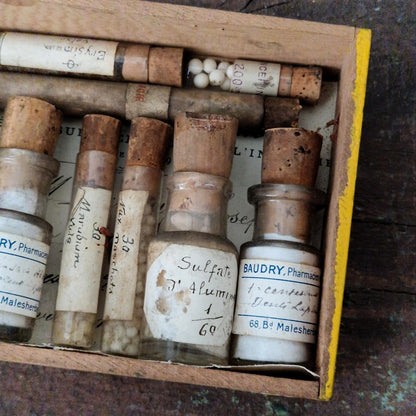 Cabinet of curiosities: casket of phials and tubes (c3)