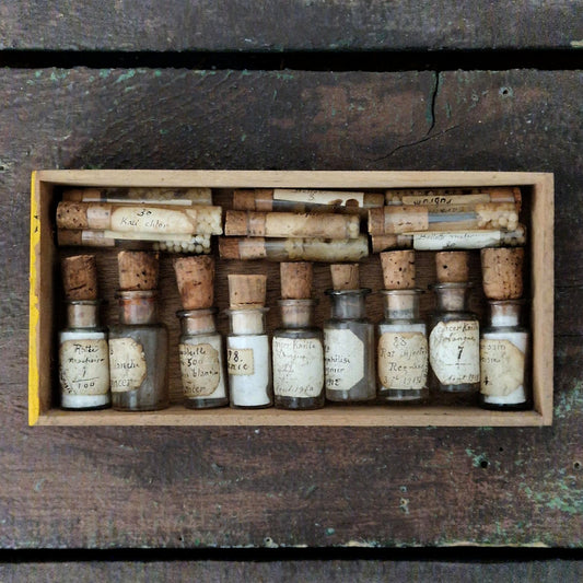 Medical Curiosities: old vials and tubes (c5)
