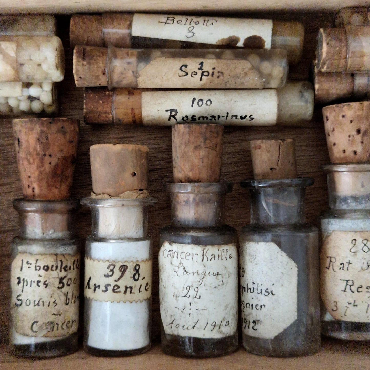 Medical Curiosities: old vials and tubes (c5)