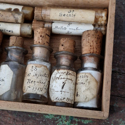Medical Curiosities: old vials and tubes (c5)